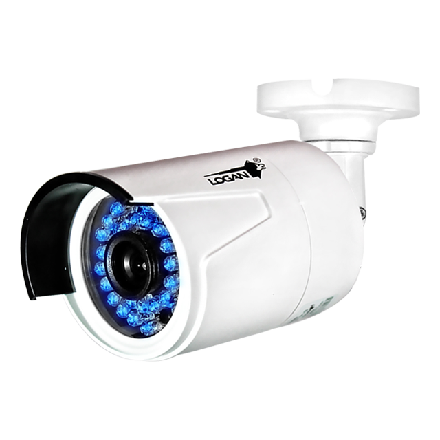 All In One 1MPX 720P Bullet Camera + BNC Cable - Logan Technology
