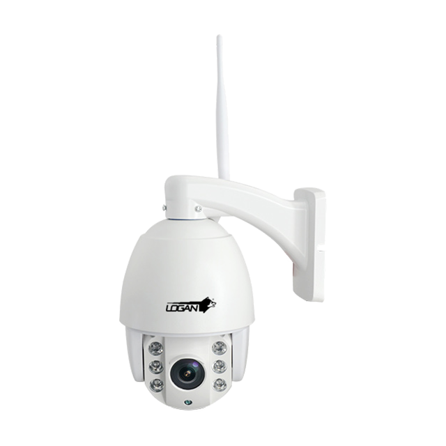 2MPX 5X Optical Zoom Motorized Smart WiFi IP PTZ Camera - Logan Technology